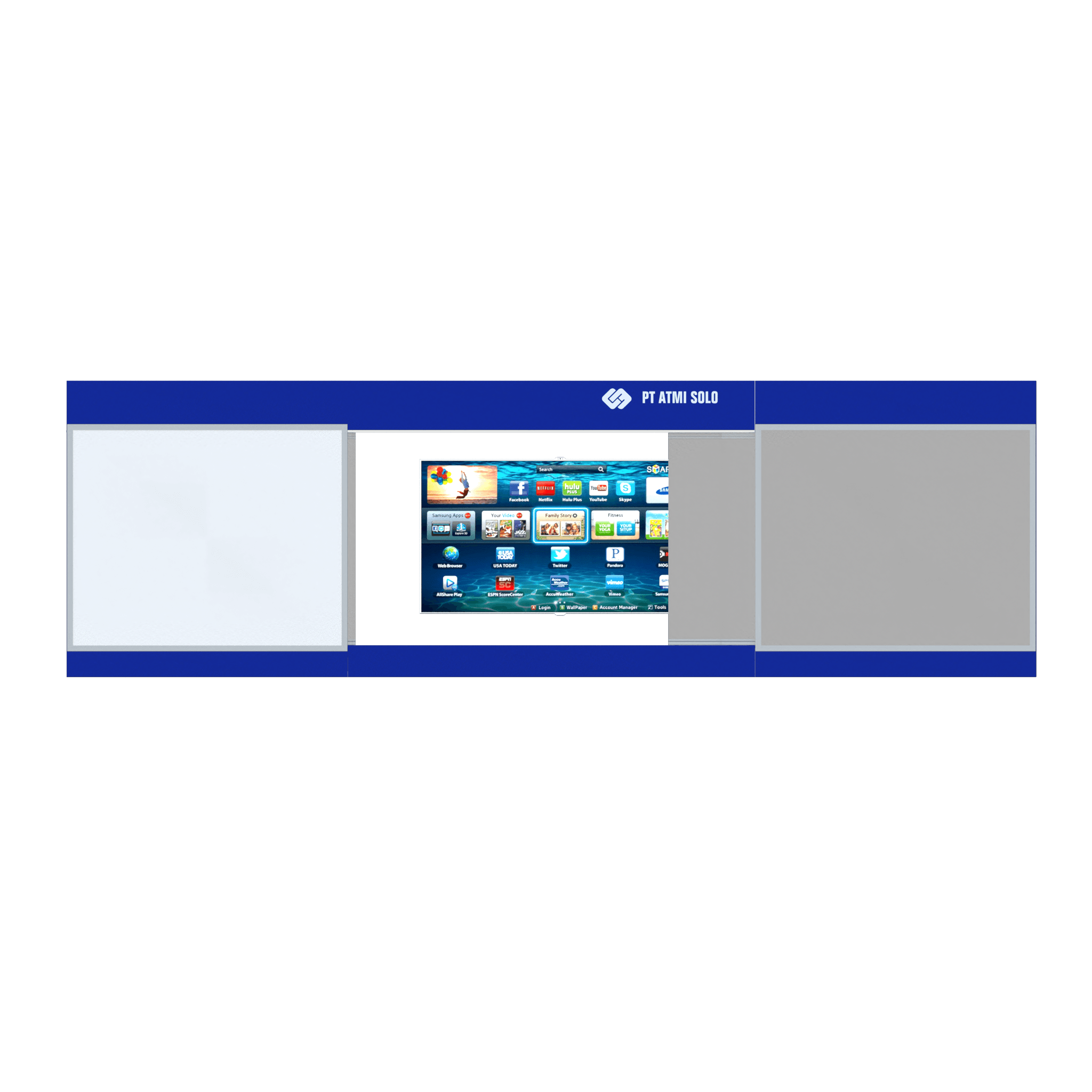 3-layer sliding board