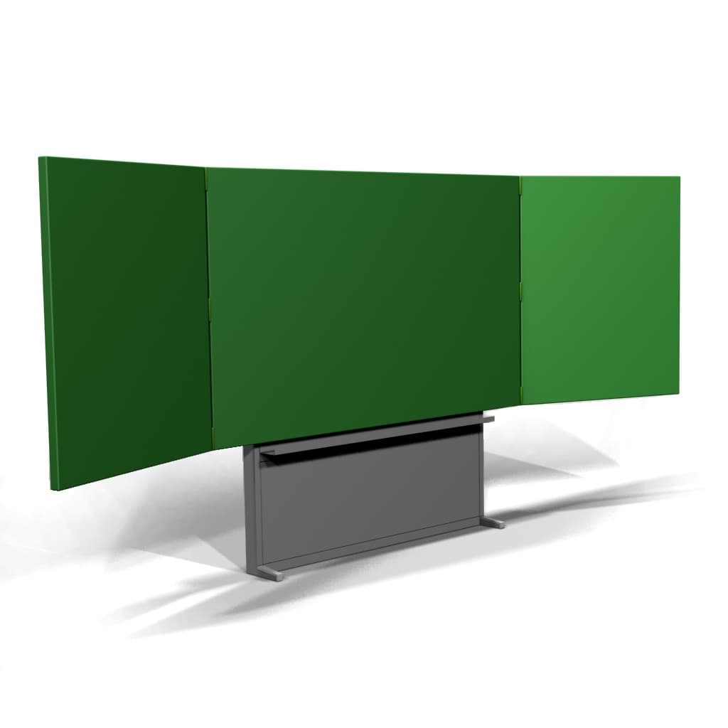 Sliding folding board